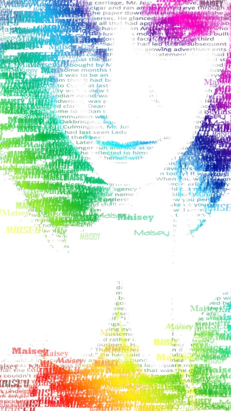 Maisey Text Face Four